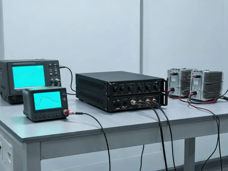Power amplifier load test bench