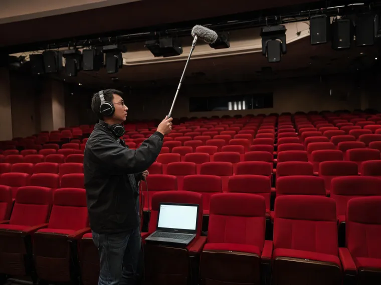 Venue acoustic measurement session