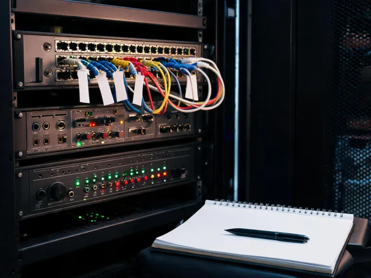 Managed audio network recovery test